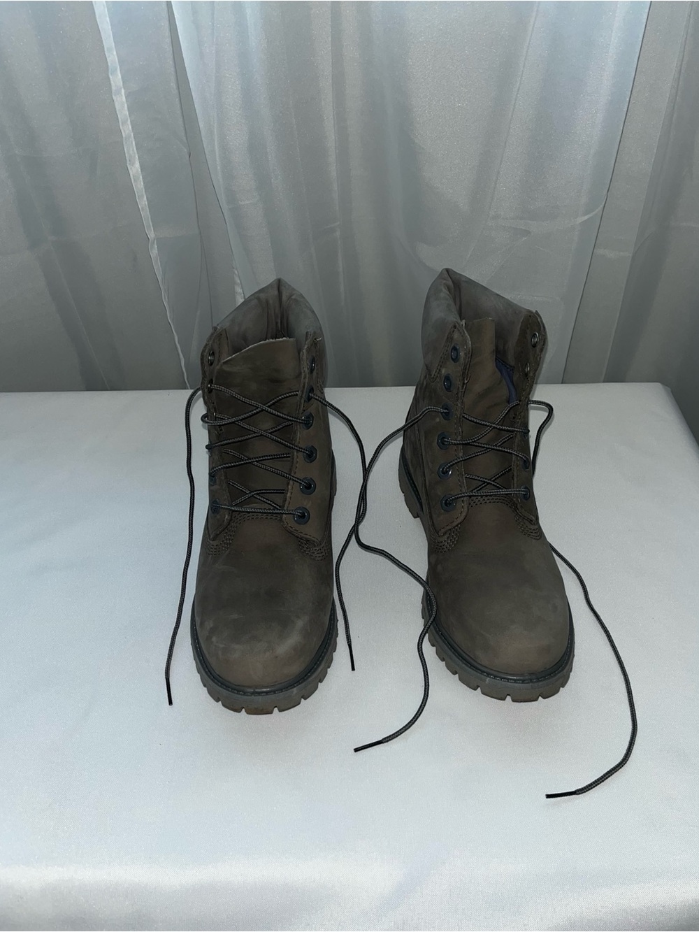 Women’s Grey Timberland Boots